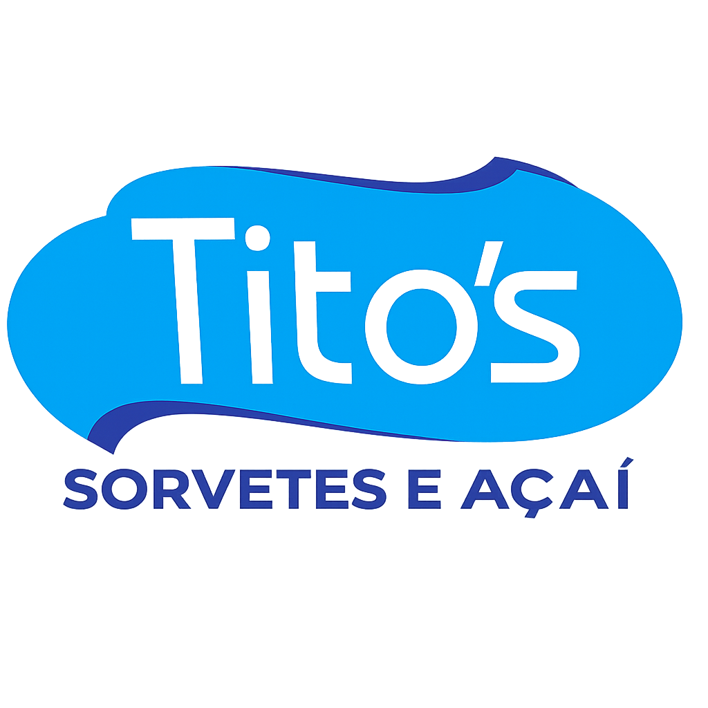 Logo Tito's Sorvetes e Açaí